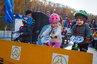 Сотня сахалинских малышей стартовали в турнире по беговелогонкам, Фото: 9