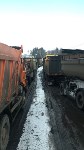 Пробка из 200 грузовиков собралась на Солнцевском разрезе , Фото: 2