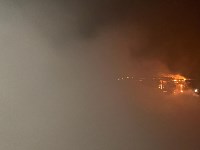 Дом сгорел до тла в Корсаковском районе, Фото: 1
