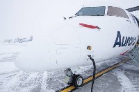 Аэропорт Южно-Сахалинска занесло снегом, Фото: 4