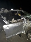Девушка пострадала при столкновении Toyota Rush и КамАЗа в Холмском районе, Фото: 4