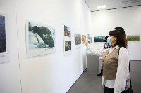 Фотовыставка о лососе открылась в музее Южно-Сахалинска, Фото: 2
