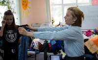В Южно-Сахалинске бесплатно раздали вещи для школьников, Фото: 15