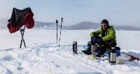 Максим Пасюков и Данил Волосович пытаются преодолеть путь из Хабаровского края до Сахалина на лыжах, Фото: 15