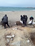 Десять кубометров мусора собрали рыбаки на побережье в Томари, Фото: 7