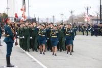 Военный парад в День Победы в Южно-Сахалинске, Фото: 20