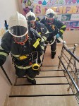 В подразделениях пожарно-спасательной службы прошли учения , Фото: 6