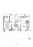 Готовый дизайн-проект в подарок в жилом комплексе Greenwood, Фото: 3