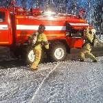 Пожарные учения прошли в 15 районах Сахалинской области, Фото: 2
