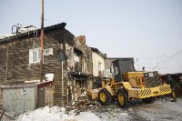 Кровлю пострадавшего от пожара дома восстанавливают в Южно-Сахалинске, Фото: 2