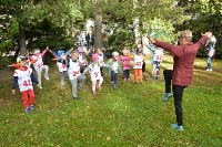 Сотня детсадовцев промчалась по аллее парка в Южно-Сахалинске, Фото: 19
