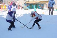 Муниципальный этап "Хоккея в валенках-2019" проходит в Аниве, Фото: 6