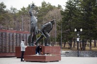 Мемориал на площади Славы благоустраивают в Южно-Сахалинске, Фото: 4