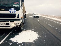 Subaru врезался в груженый самосвал на дороге Ильинское - Шактерск, Фото: 3