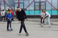 В Южно-Сахалинске соревнуются спортсмены на самокатах, Фото: 4