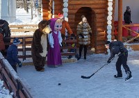 Мастер-класс для любителей хоккея прошел на площади Ленина в Южно-Сахалинске, Фото: 39
