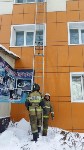 При пожаре в общежитии в Корсакове погиб молодой мужчина, Фото: 11