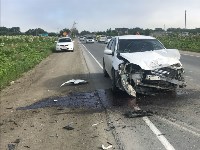 Сразу три автомобиля столкнулись на въезде в Новоалександровск, Фото: 3