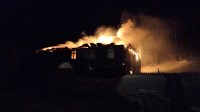 Нежилой дом на 342 "квадратах" горел в Поронайском районе, Фото: 1