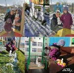 100 снеговиков сделали сахалинские ребятишки на конкурс astv.ru, Фото: 42