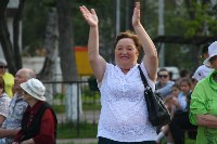 Корсаковские пенсионеры станцевали на городской площади , Фото: 17