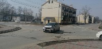 При столкновении Toyota Platz и Honda Fit в Южно-Сахалинске пострадал пассажир, Фото: 2