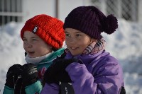 В Южно-Сахалинске прошла первая в этом году тренировка в рамках проекта "Лыжи в школу", Фото: 14