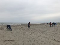 Возле Песчанского добровольцы прибрались на берегу моря, Фото: 4