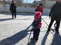 Профессиональные хоккеисты дали мастер-класс жителям Березняков, Фото: 2