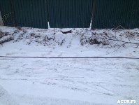 Провисшие провода пугают жителей переулка Медицинского в Южно-Сахалинске , Фото: 1
