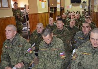 Сахалинские военнослужащие приняли участие в «Географическом диктанте», Фото: 2