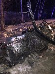 Женщина погибла при лобовом столкновении Toyota Starlet и бурильной машины в Южно-Сахалинске, Фото: 4