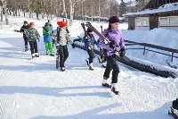 В Южно-Сахалинске прошла первая в этом году тренировка в рамках проекта "Лыжи в школу", Фото: 18