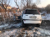 В утренней аварии в Южно-Сахалинске пострадали три человека, Фото: 3