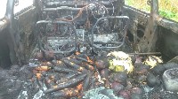 Универсал сгорел на окраине Южно-Сахалинска, Фото: 3