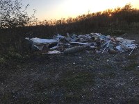 Большую стихийную свалку нашли на окраине Южно-Сахалинска, Фото: 4