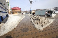 К ночному снегопаду готовятся в Южно-Сахалинске , Фото: 1
