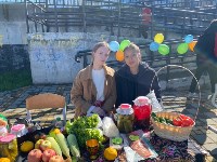 Благотворительная осенняя ярмарка прошла в Долинске, Фото: 3