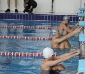 В Южно-Сахалинске стартовали областные соревнования по плаванию, Фото: 14