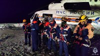 Сахалинские спасатели отработали спуски с вертолета МИ-8, Фото: 4