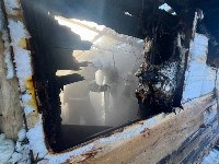 Частная баня сгорела в Александровске-Сахалинском, Фото: 5