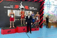 Сахалинские борцы вольного стиля завоевали восемь медалей на новогоднем турнире в Благовещенске, Фото: 1