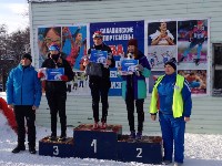 Лыжники из Охи завоевали практически все золотые медали областных соревнований, Фото: 13
