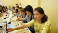 Китайские преподаватели дали сахалинцам урок каллиграфии, Фото: 6