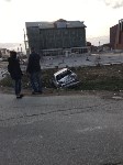 Три автомобиля столкнулись на перекрестке в Южно-Сахалинске, Фото: 10