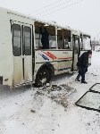 Пассажирский автобус опрокинулся в Охе, Фото: 3