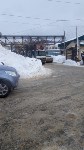Из переулка между корпусами областной больницы в Южно-Сахалинске эвакуировали автомобили, Фото: 5