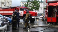Пожар на крыше пятиэтажки потушили в Луговом, Фото: 3