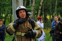 В Сахалинском медколледже прошло пожарно-тактическое учение, Фото: 1