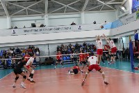 Очередную победу одержали сахалинские волейболисты в чемпионате России, Фото: 11